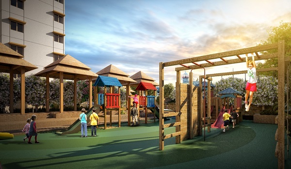 L&T Thanisandra Kids Play Area