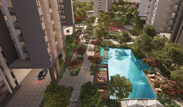 L&T Thanisandra Swimming Pool