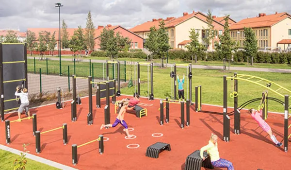Featured Image Of L&T Thanisandra Outdoor Sports Amenities